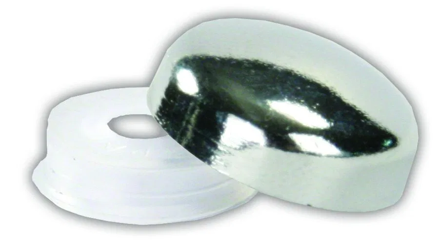 20405 – JR PRODUCTS Screw Cover, Used To Secure An Item With A Screw But Desire A Clean And Finished Look Snap Over R...